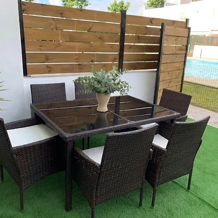 Apartment Adosado Nuevo Piscina Terraza Conil *